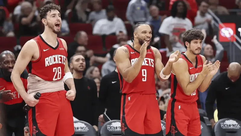 火箭本轮系列赛主场罚球命中率75.6%，客场仅65.3%